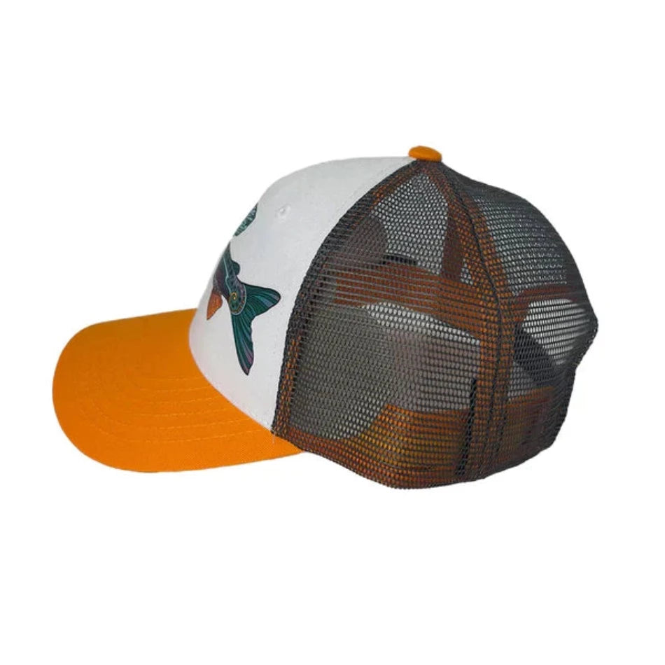 Groovy Grayling Trucker Hat - Outdoor Dress Code